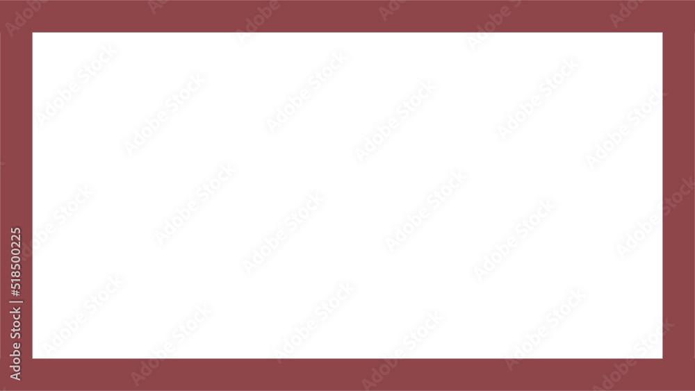 Brown frame isolated on white. Brown frame isolated on white.
