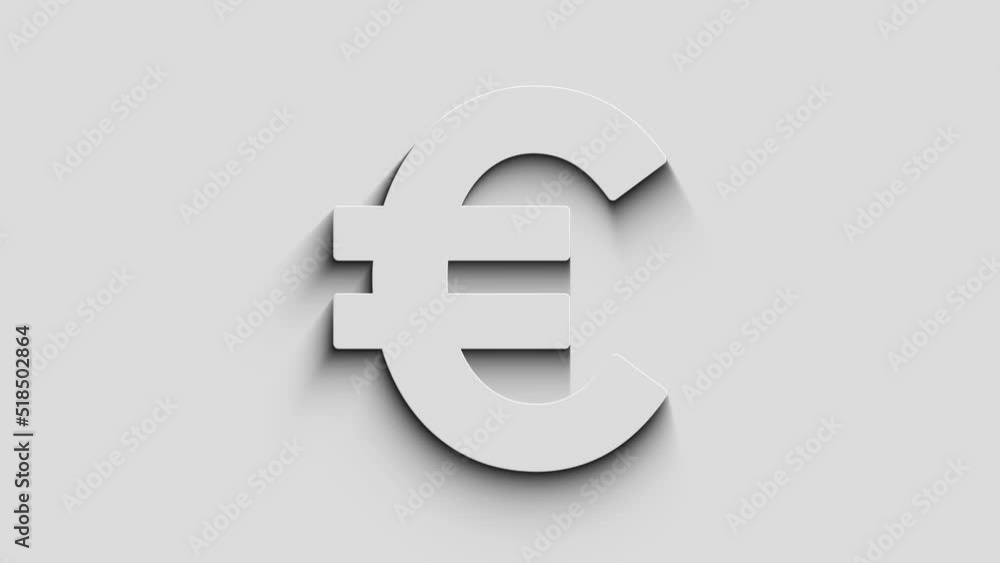 Euro stablecoin currency business and digital money symbol with natural shadow. Cyber technology icon loopable and seamless abstract concept. 3d light and shade object. Euro stablecoin currency business and digital money symbol with natural shadow. Cyber technology icon loopable and seamless abstract concept. 3d light and shade object.