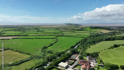 Countryside Surrounding Weston Super Mare in the UK photo