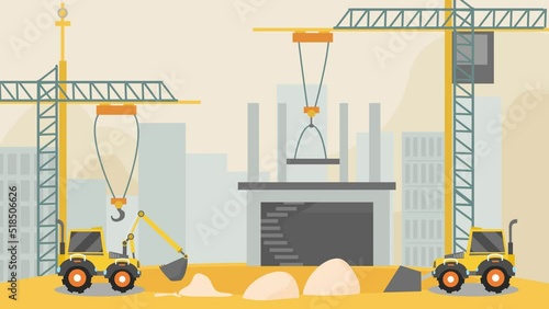 construction, vehicles, civil engineering, vehicles on the constructing sites