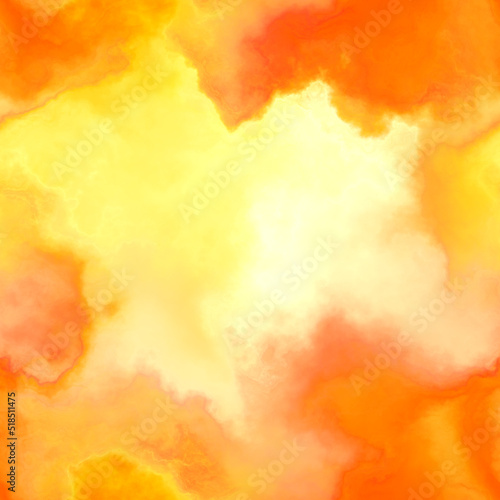 orange hot watercolor background seamless