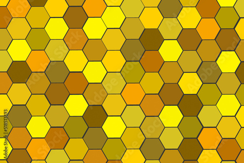 Background image, hexagonal honeycomb image