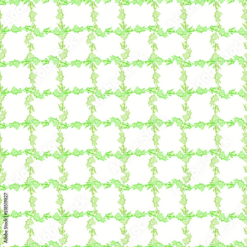 Seamless vector background with herbal elements. Graphic texture for web, wrapping paper, scrapbook, textile, wallpaper design. 