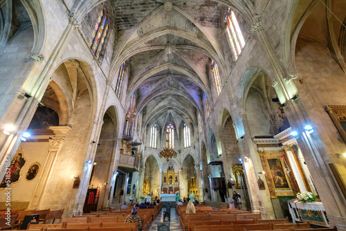iglesia de Sant Jaume, gótico de nave única, Palma, Mallorca, balearic islands, Spain