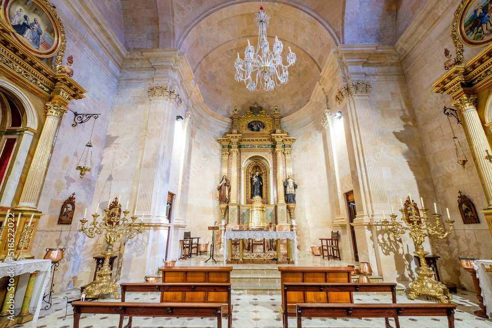 iglesia de la Caritat, construida entre los años 1889 y 1892, Pere d'Alcàntara Peña, Felanitx, Mallorca, balearic islands, Spain