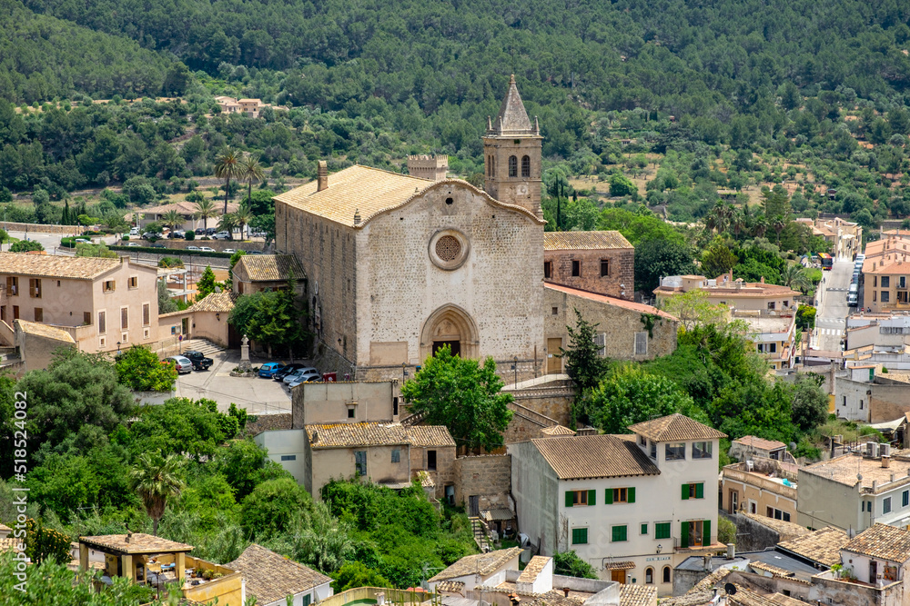 Iglesia de Santa María, Andratx, Mallorca, balearic islands, Spain