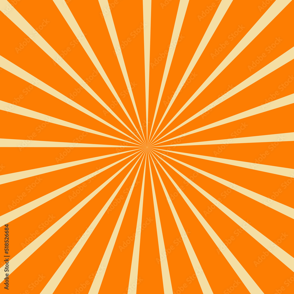 Fototapeta premium Sunburst pattern background. Vector illustration. EPS 10.