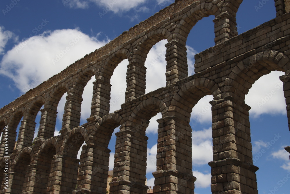 Roman aqueduct of Segovia, Spain Roman aqueduct of Segovia, Spain