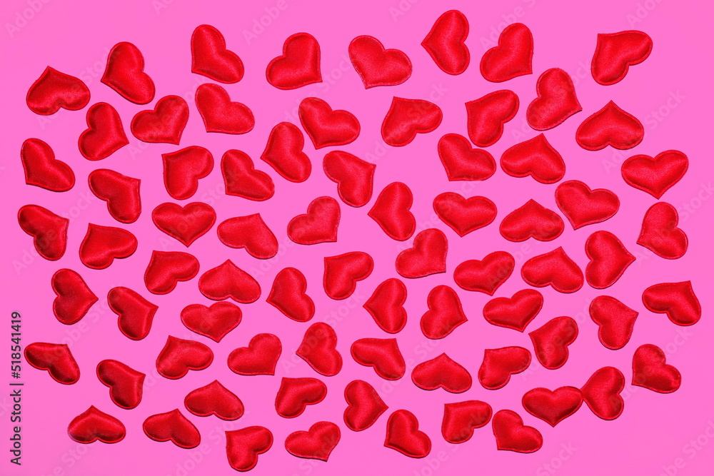 Festive beautiful background with hearts Festive beautiful background with hearts
