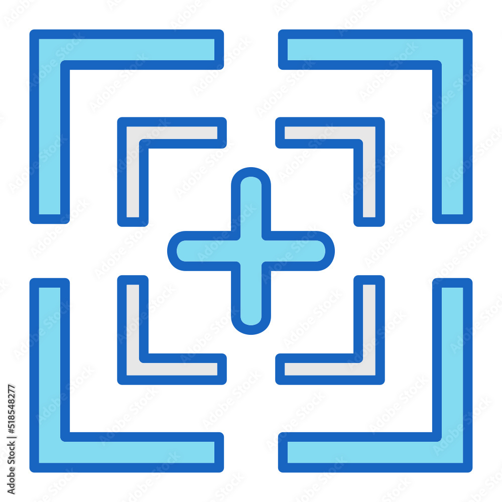 Fototapeta premium Zoom Icon