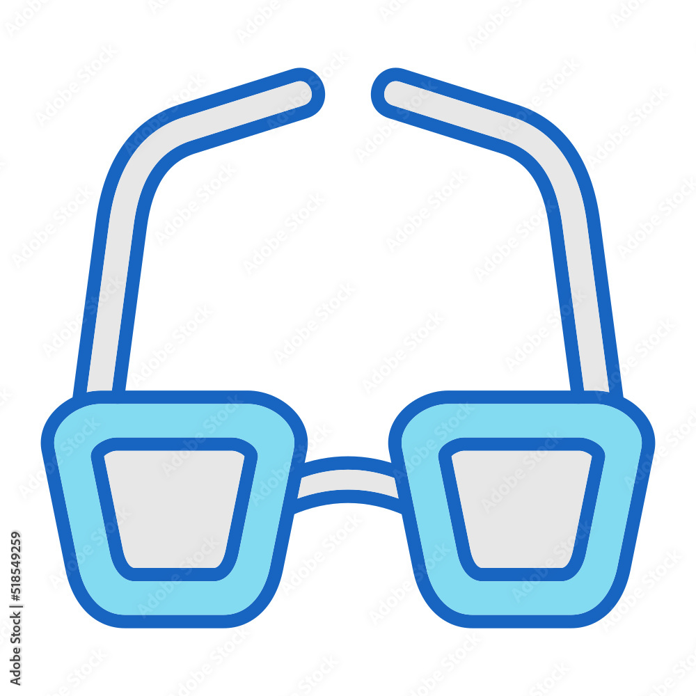 3d Glasses Icon