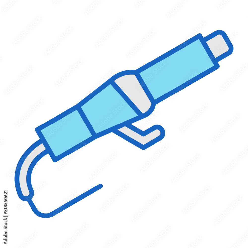Fototapeta premium Hair Curler Icon