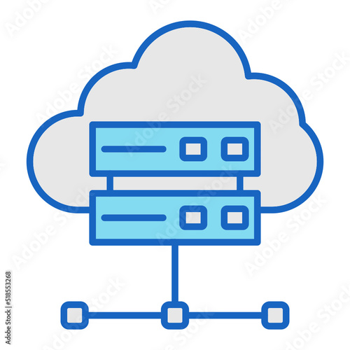 Cloud Server Icon