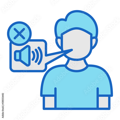 Inability To Speak Icon