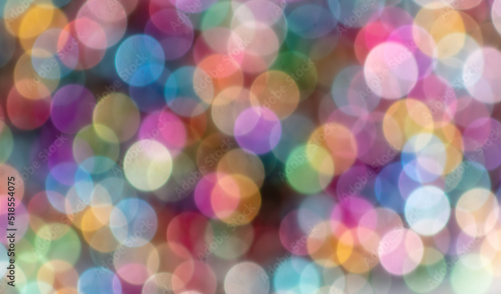 Multicolored festive bokeh as background. Multicolored festive bokeh as background.