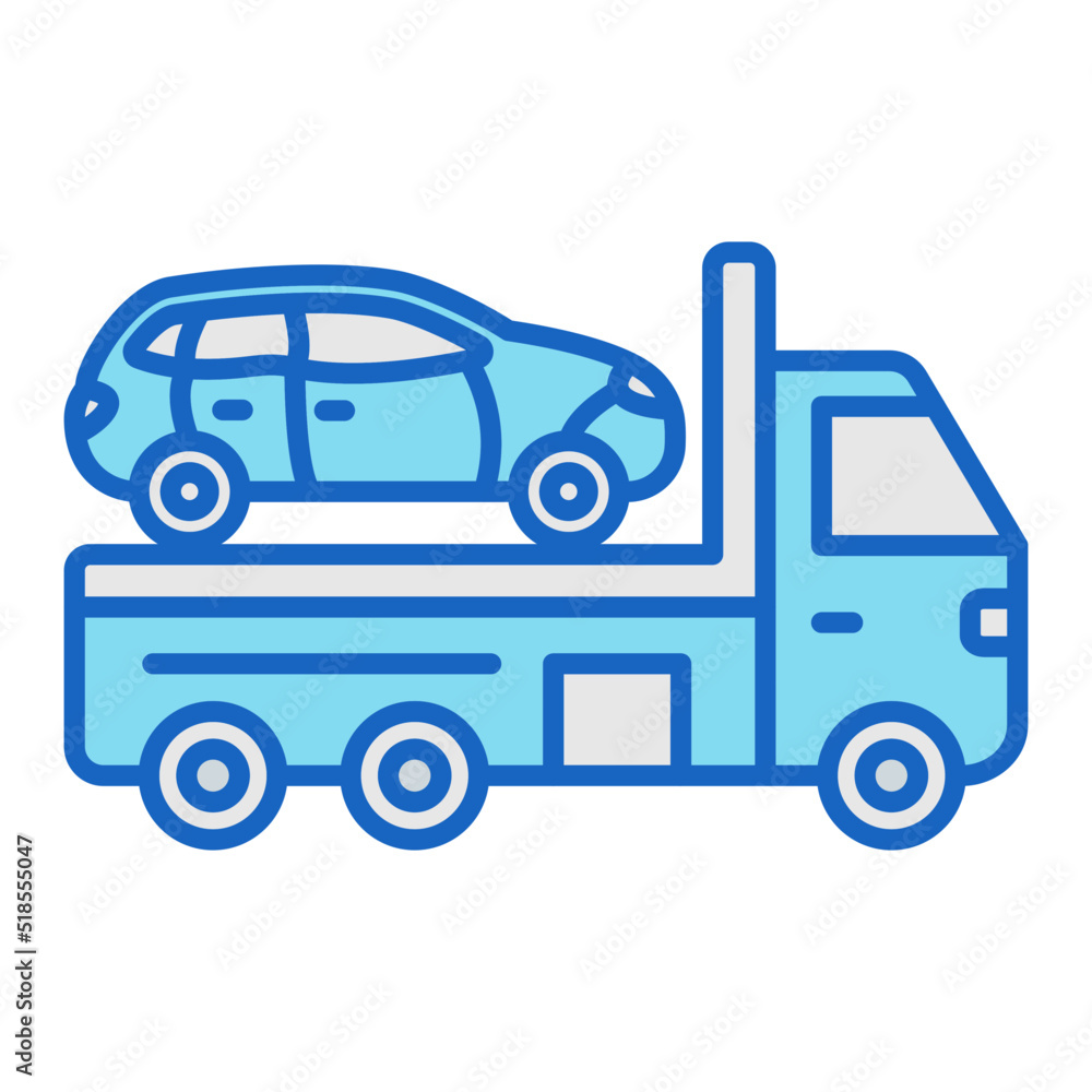 Car Towing Icon Car Towing Icon