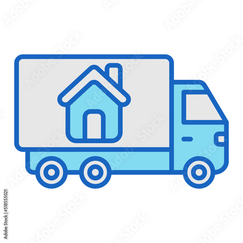 Mover Truck Icon © Ehtisham