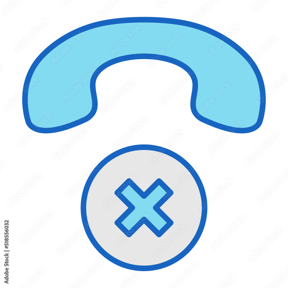 Obraz premium Missed Call Icon