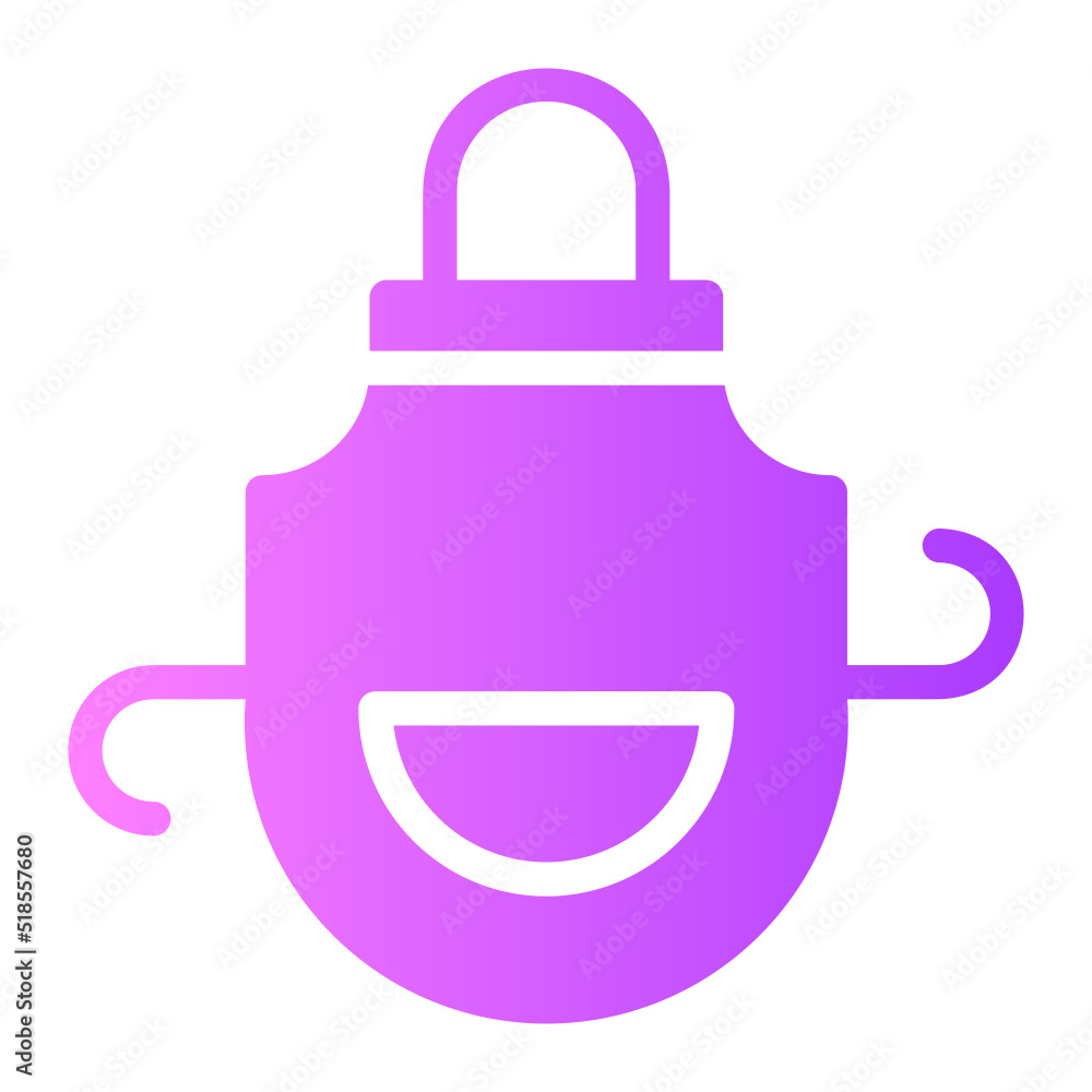 apron gradient icon