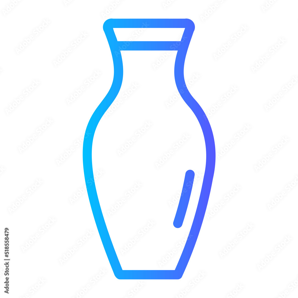 vase gradient icon vase gradient icon
