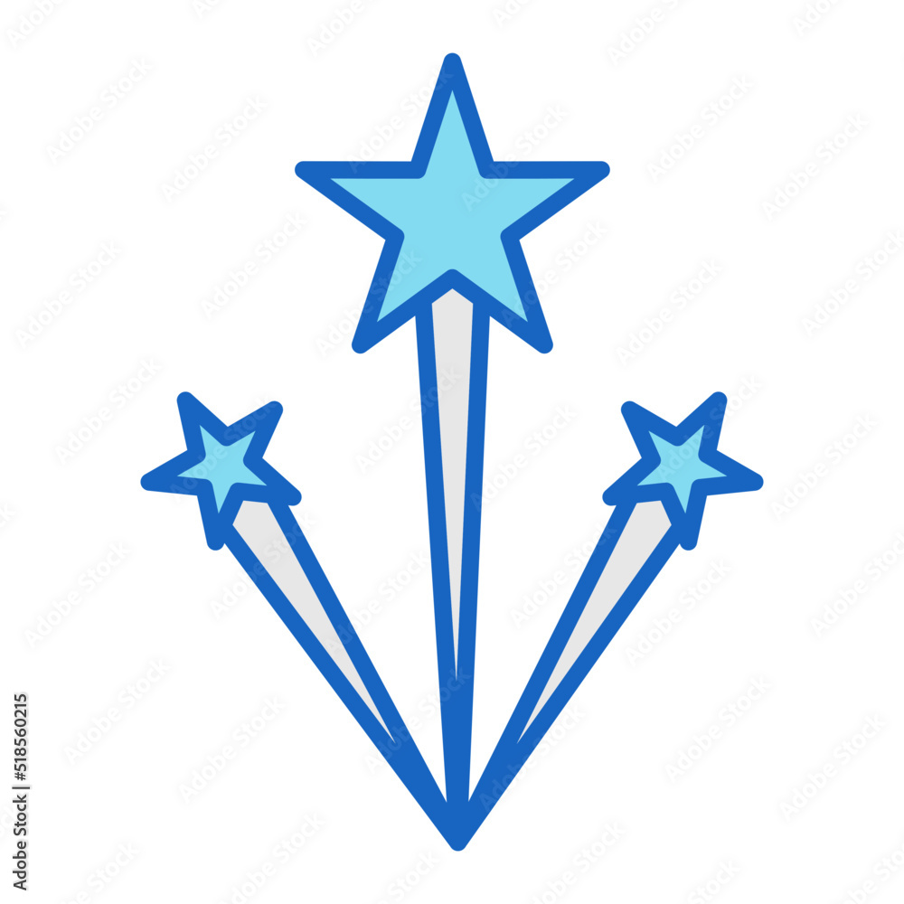 Shooting stars Icon Shooting stars Icon