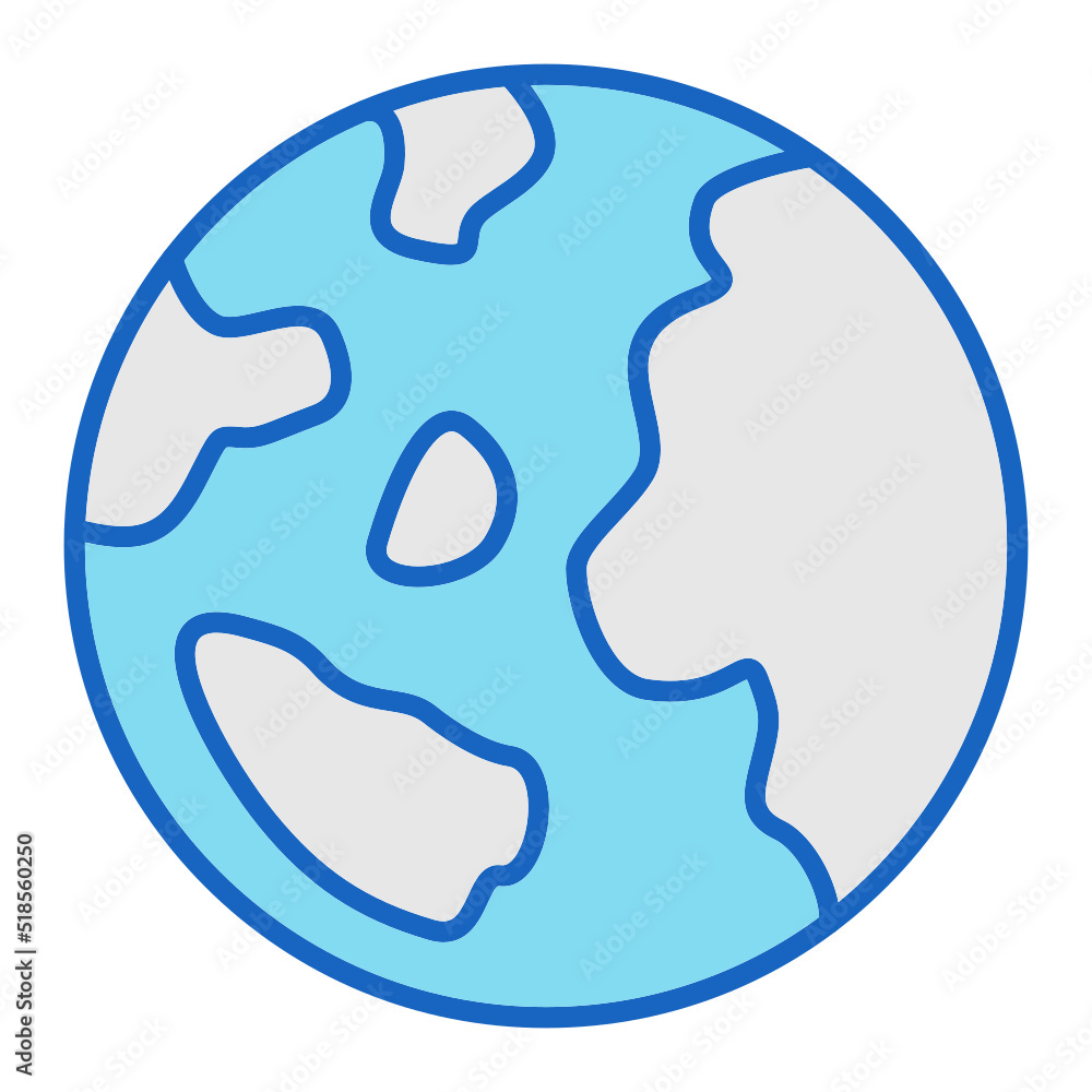 Earth globe Icon Earth globe Icon