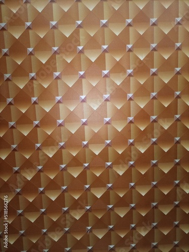golden wallpaper wall design