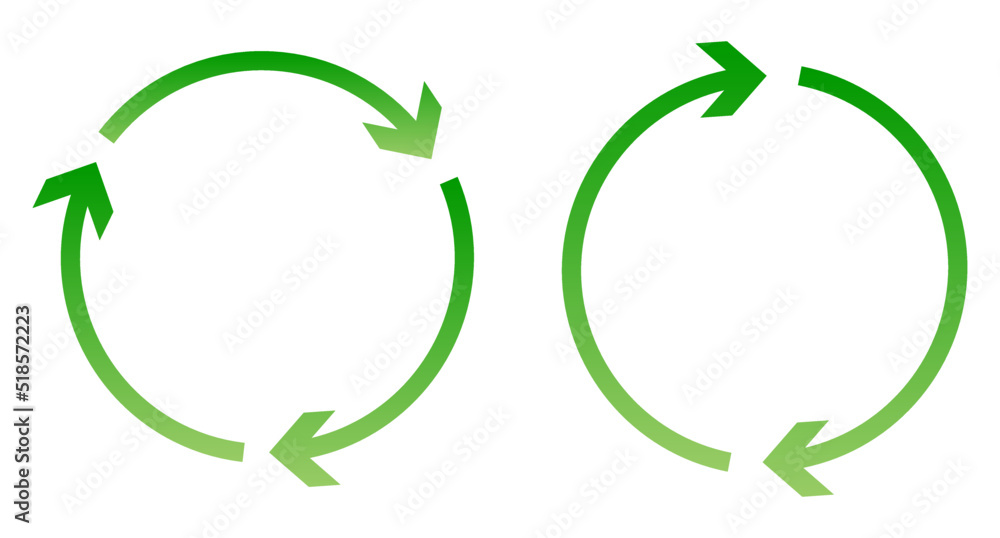 set of recycling icons. recycle logo symbol.Set recycle signs. vector illustration set of recycling icons. recycle logo symbol.Set recycle signs. vector illustration