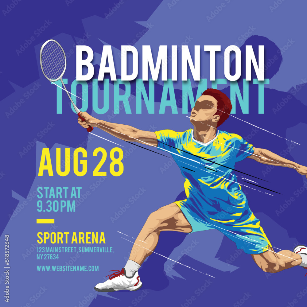 Badminton tournament hot sale