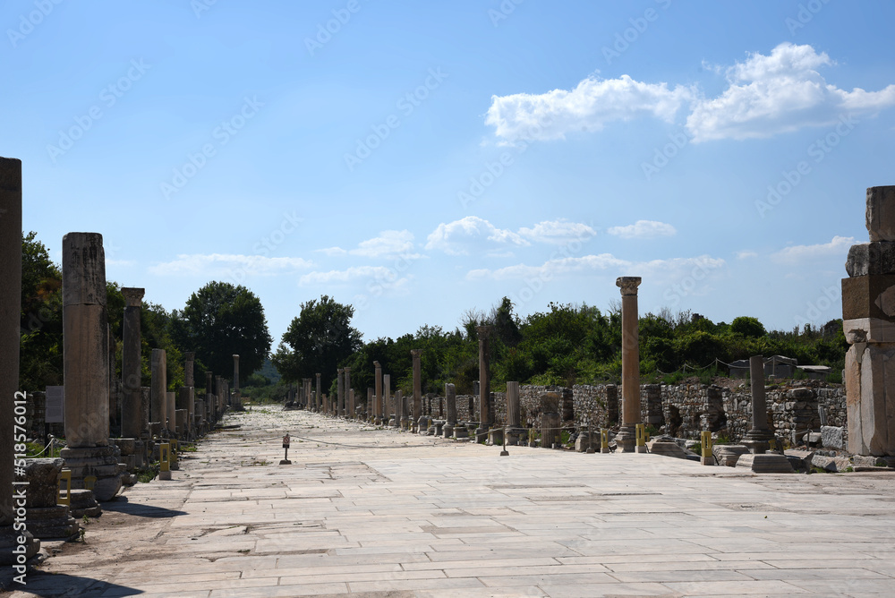 Ruinen in Ephesos, Türkei