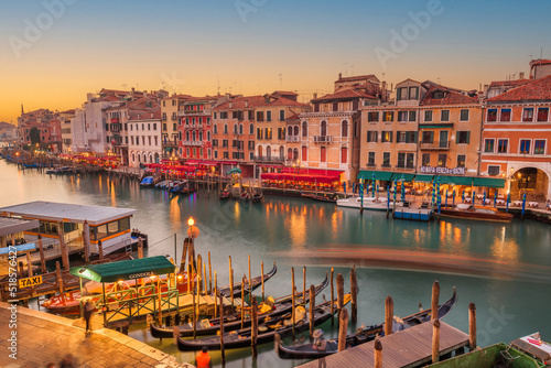 Grand Canal, Venice, Italy at Dusk © SeanPavonePhoto