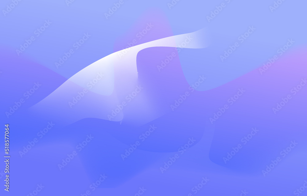 Pastel Navy Blue Gradient Abstract Wave Space Background