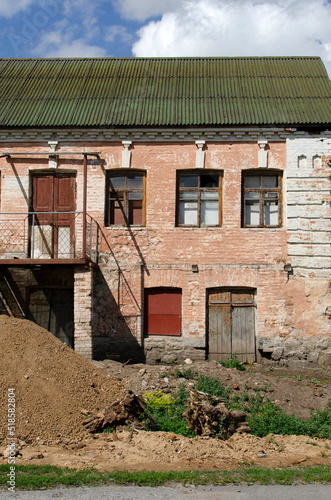 Wallpaper Mural Front view of an abandoned building Torontodigital.ca