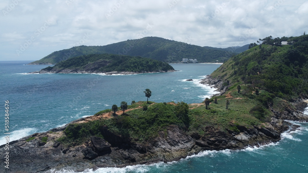 Promthep Cape is one of the most photographed locations in Phuket. Every evening, tour buses, scooters and private cars sweep through Rawai Beach and up the island's southernmost hill to watch the sun Promthep Cape is one of the most photographed locations in Phuket. Every evening, tour buses, scooters and private cars sweep through Rawai Beach and up the island's southernmost hill to watch the sun