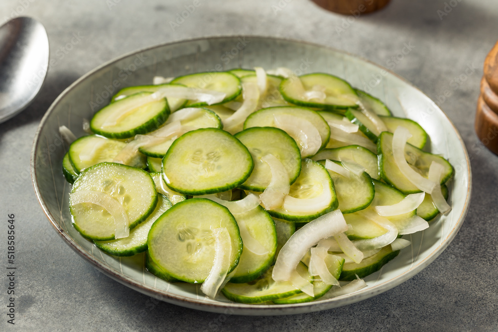 Healthy Homemade Cucumber Salad Healthy Homemade Cucumber Salad