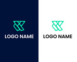 letter y modern logo design template