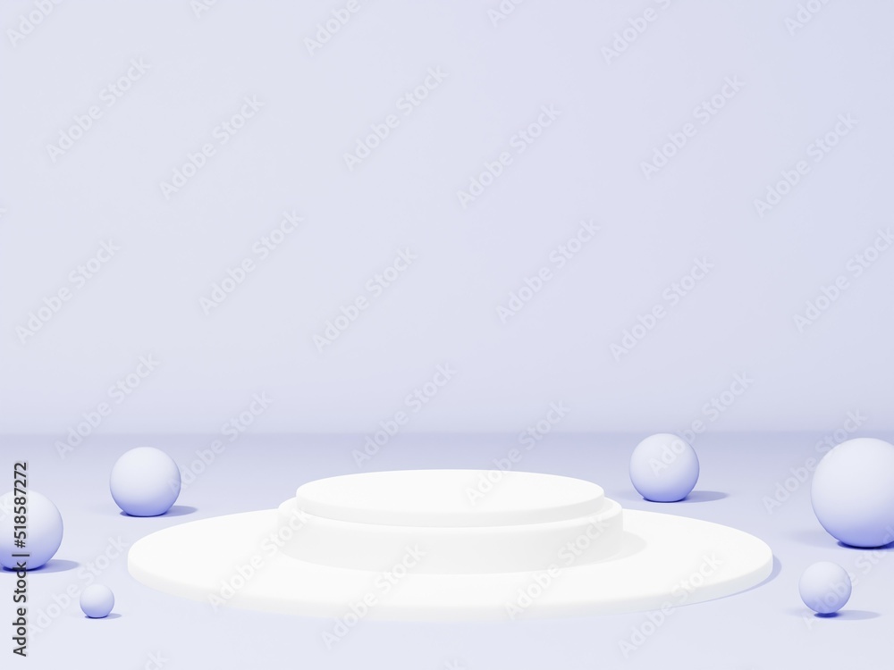 3d rendering podium abstract background with circle art 3d rendering podium abstract background with circle art