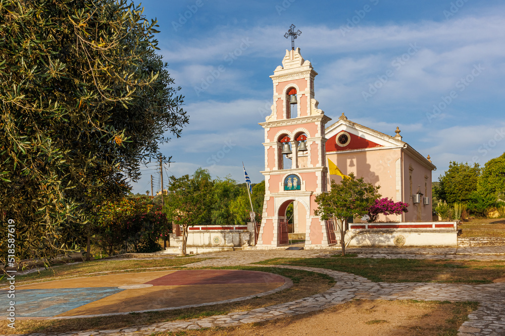 Fototapeta premium Greek Orthodox Church of St. THEODOROI, Corfu Island