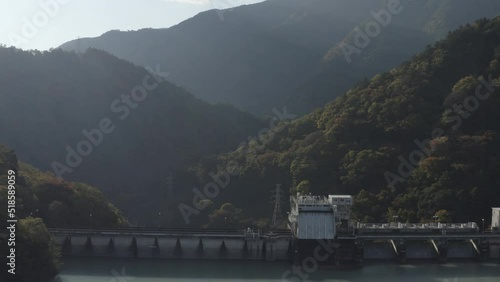 Wallpaper Mural Aerial view of the Nagashima dam in Shizuoka Torontodigital.ca