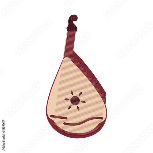 bandura ukrainian traditional folk instrument