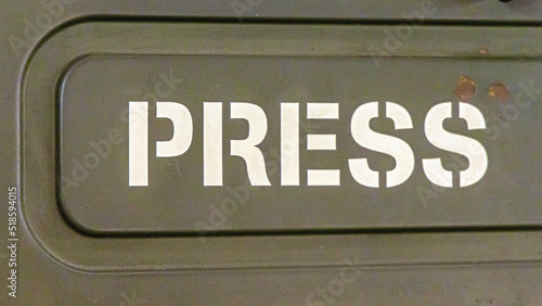 Sign Press Stencil