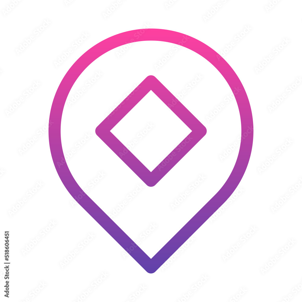 gradient location pin icon
gradient location pin icon