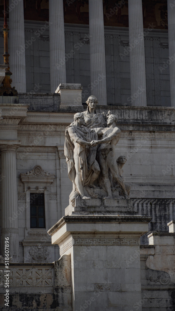 Obraz premium statue Rome