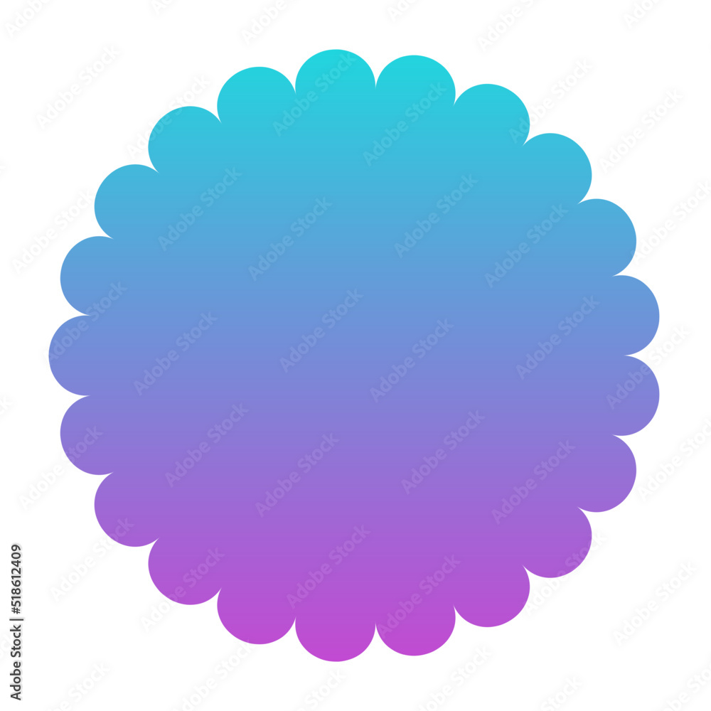 gradient round frame
gradient round frame