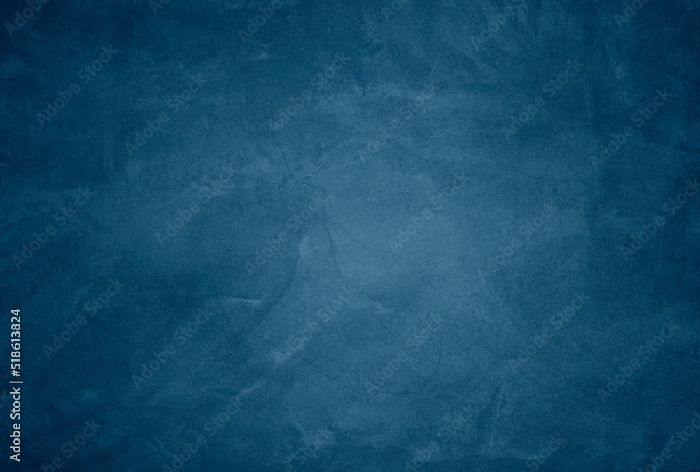 Fototapeta premium Beautiful Abstract Grunge Decorative Navy Blue Dark Wall Background