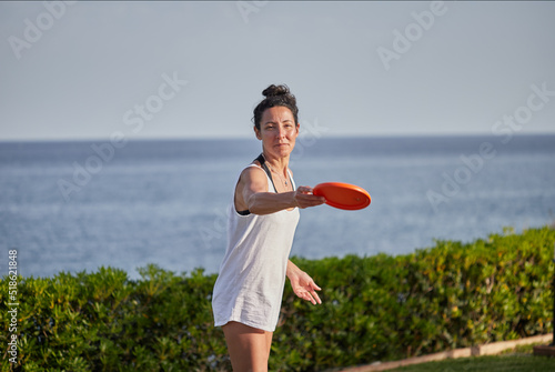 frisbee, juego, disco