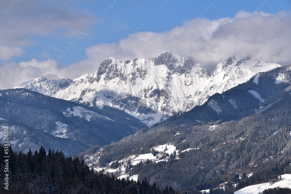 Admonter Reichenstein im Winter, Steiermark