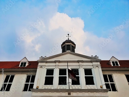 Tablou pe pânză Fatahillah Museum established in Jakarta, a historical building from dutch colon