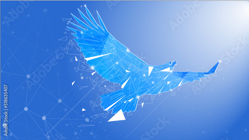 Eagle low poly