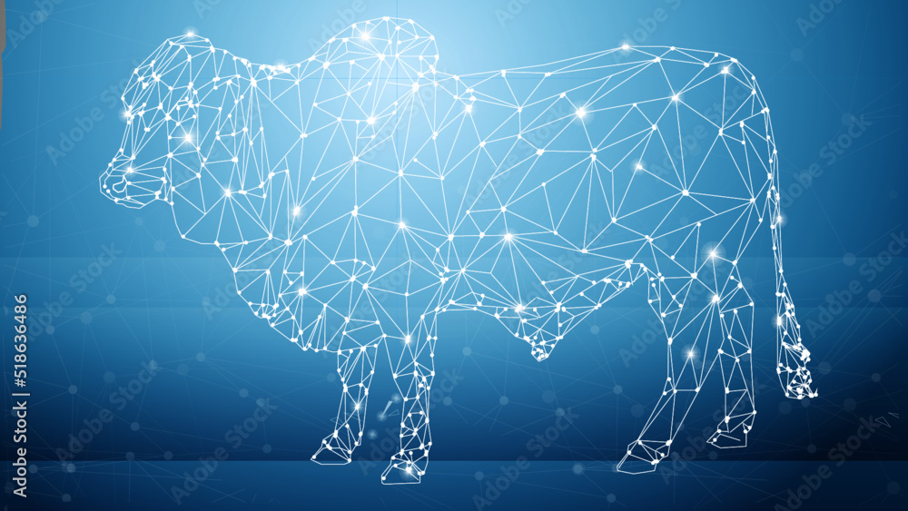 Touro Nelore Low Poly